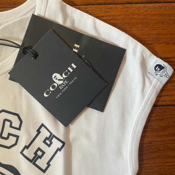 NWT Bape x Coach Tee size xs, S and M - women exclusive collaboration - Picture 2 of 7